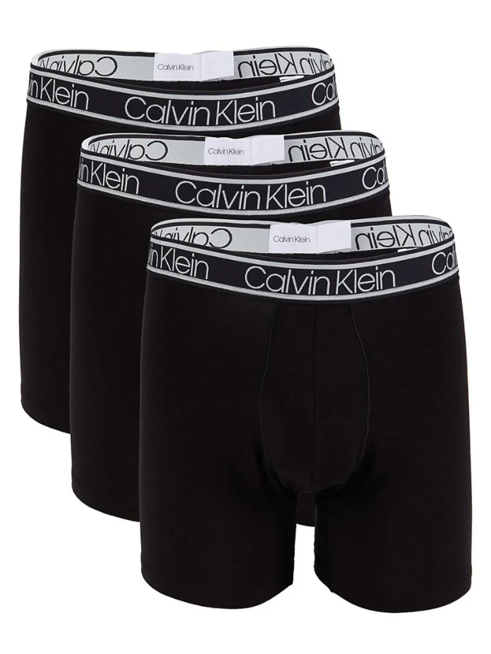 Calvin Klein BLACK Men S 3-Pack Boxer Briefs